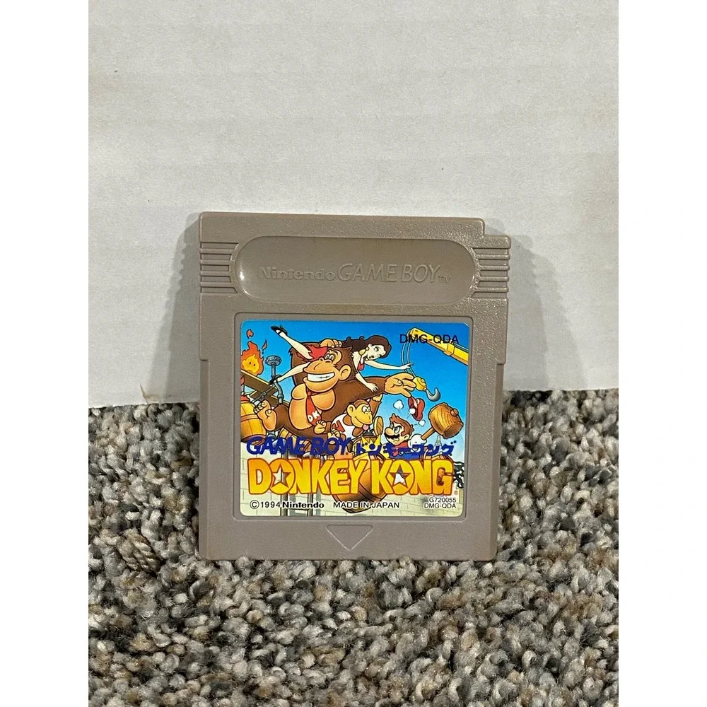 Nintendo Donkey Kong Video Game Japanese Import DMG-QDA Game Boy